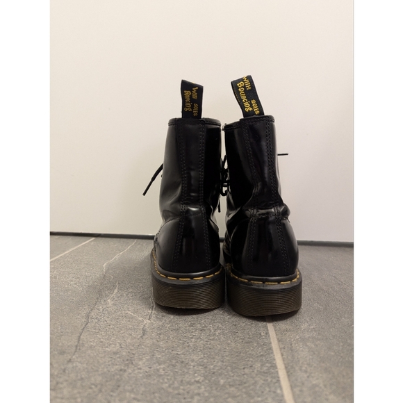 Doc Martens 1460 Smooth Leather, Lace  Up Boots, Unisex, Adult, Black - Picture 3 of 7